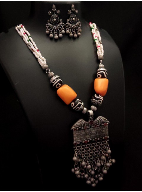 Oxidized Jewelry Set